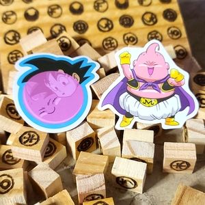Boo & Goku Stickers